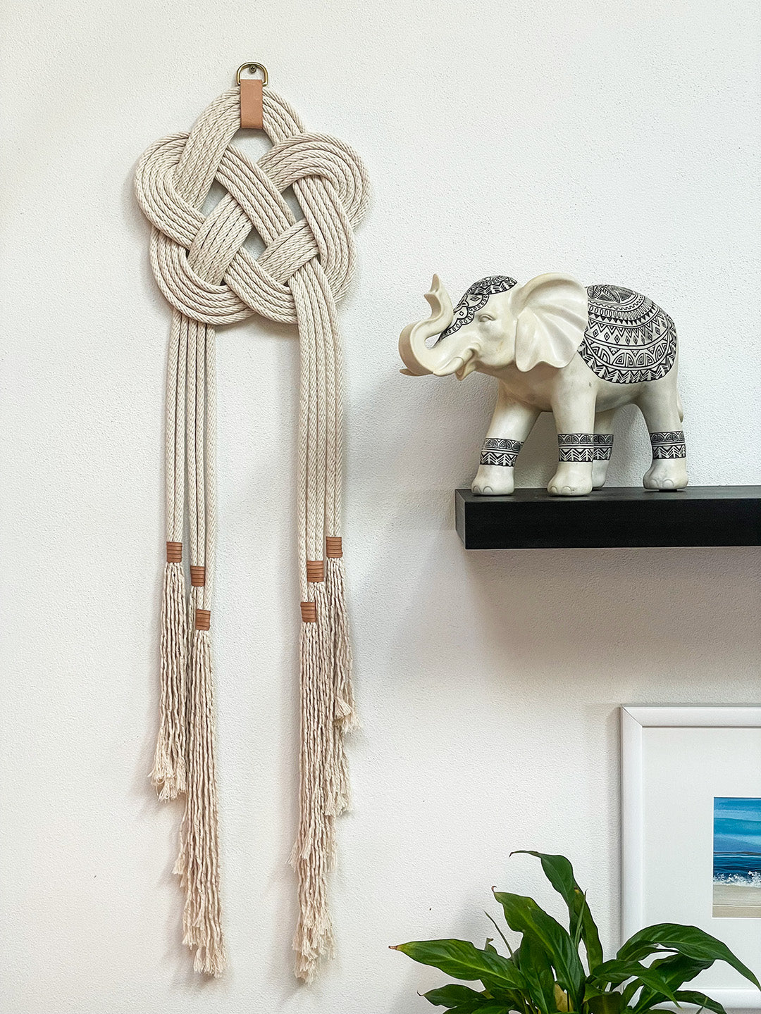 Heart Knot wall hanging