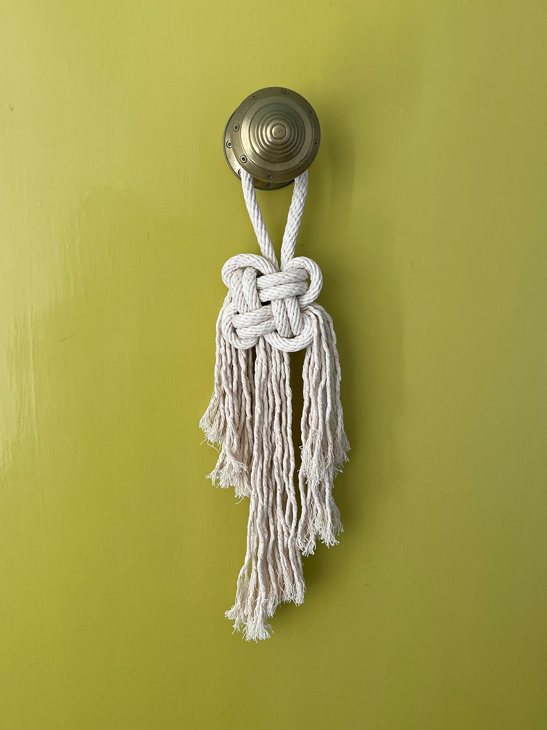 Good Luck knot door hanger