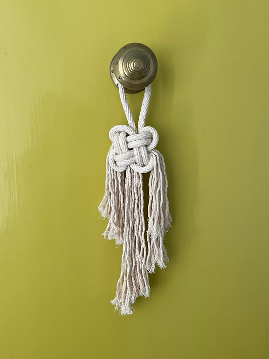 Good Luck knot door hanger