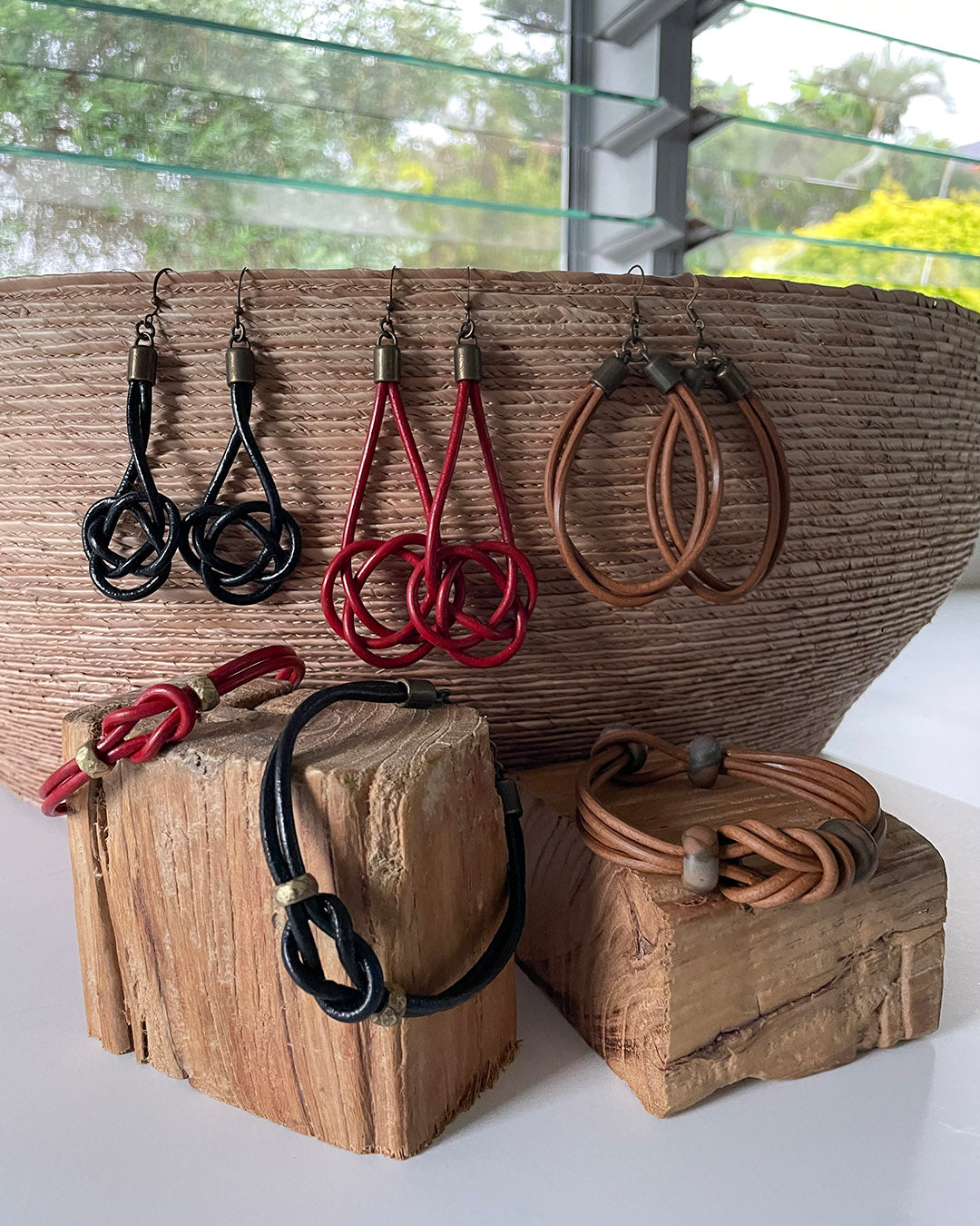 Leather Knot Jewellery