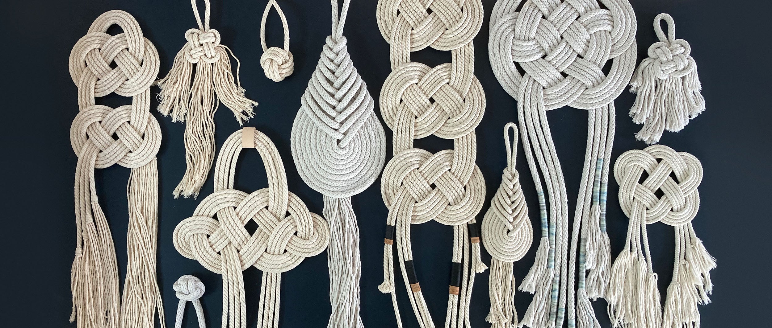 knotted wall hangings