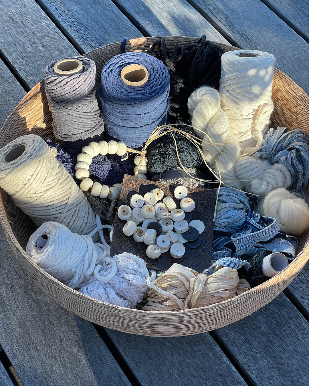 Blue Denim Weave