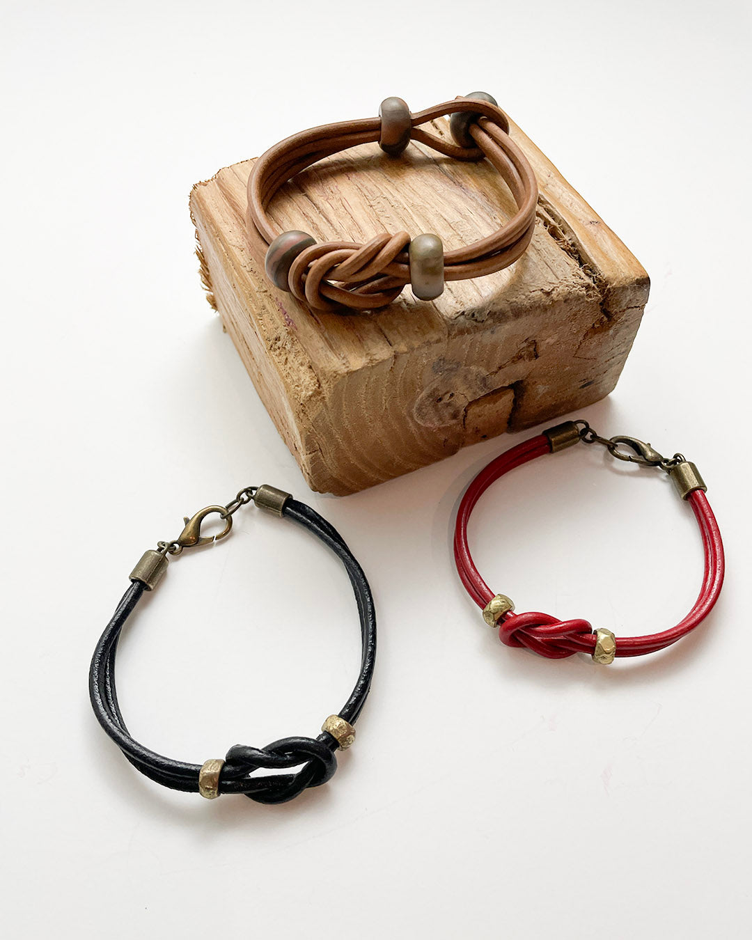 Leather bracelets